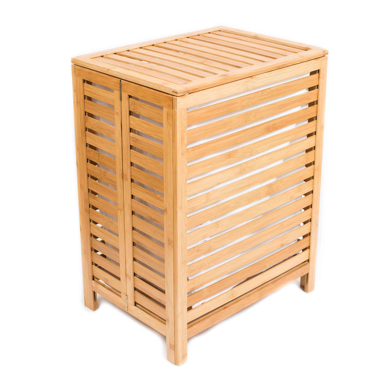 BirdRock Home Folding Laundry Hamper & Reviews Wayfair